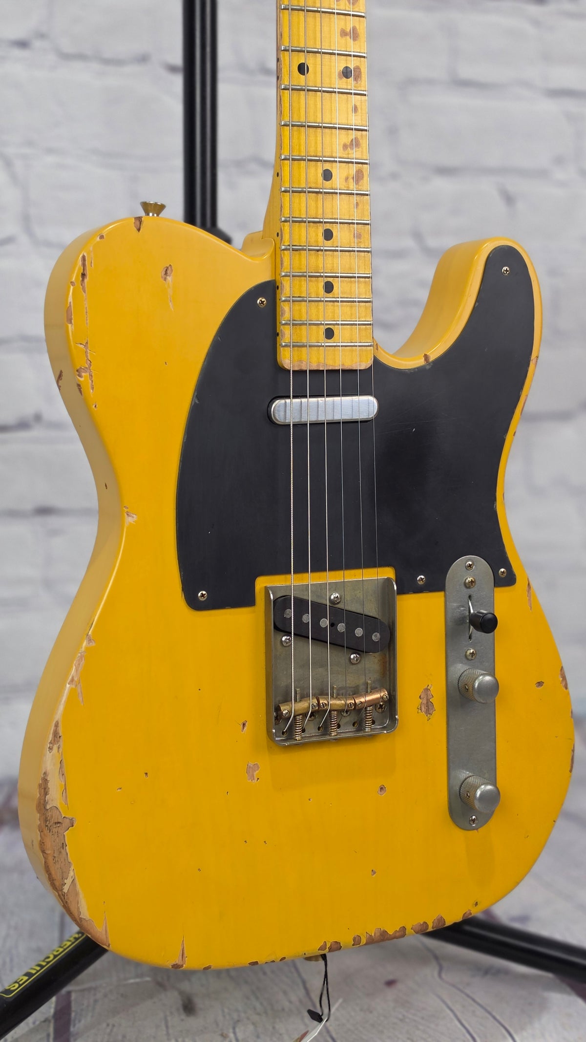 Nash Guitars T52 6 String Electric Guitar Butterscotch Blonde Heavy Aging