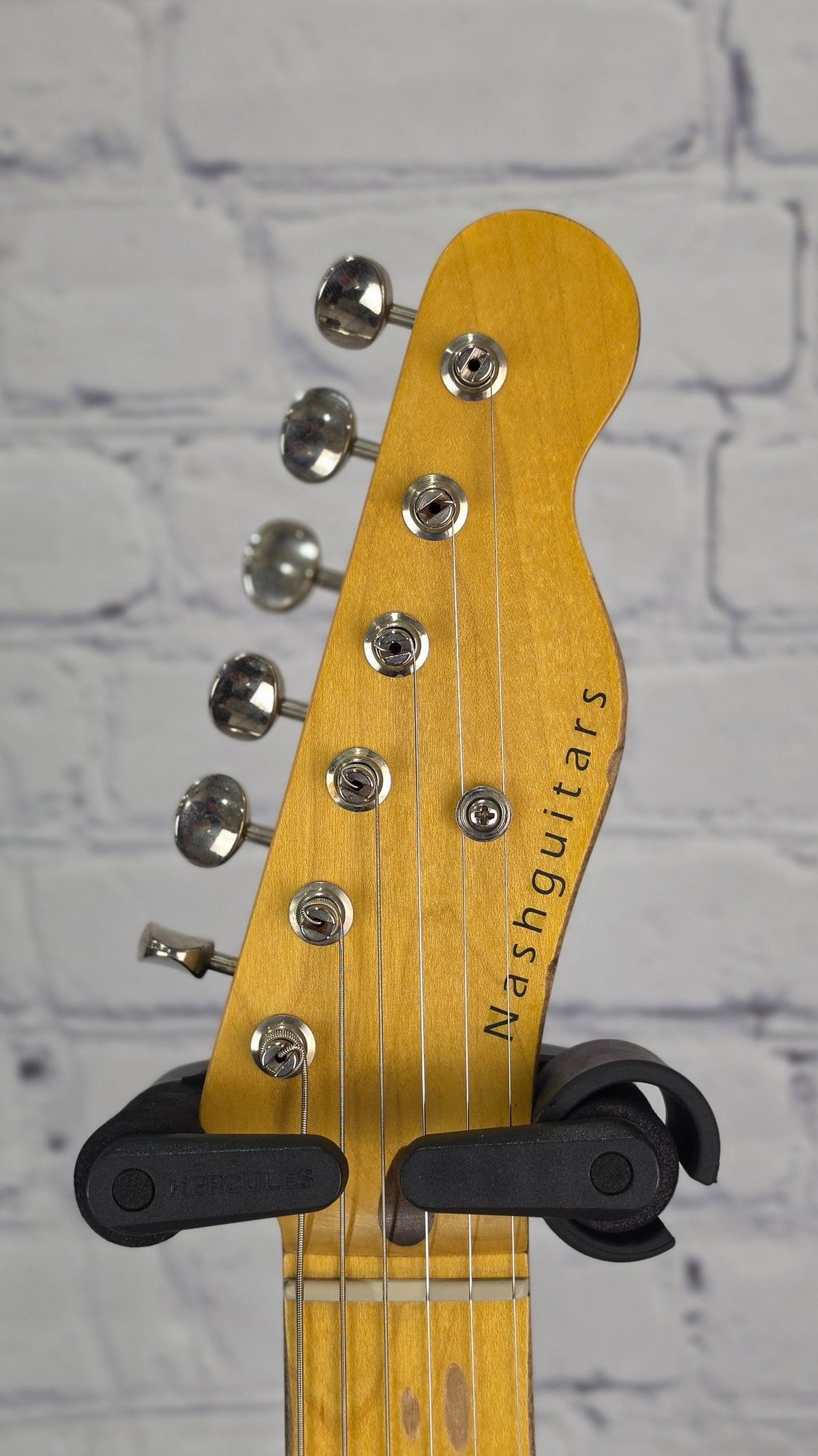 Nash Guitars T52 6 String Electric Guitar Vintage Amber Medium Aging