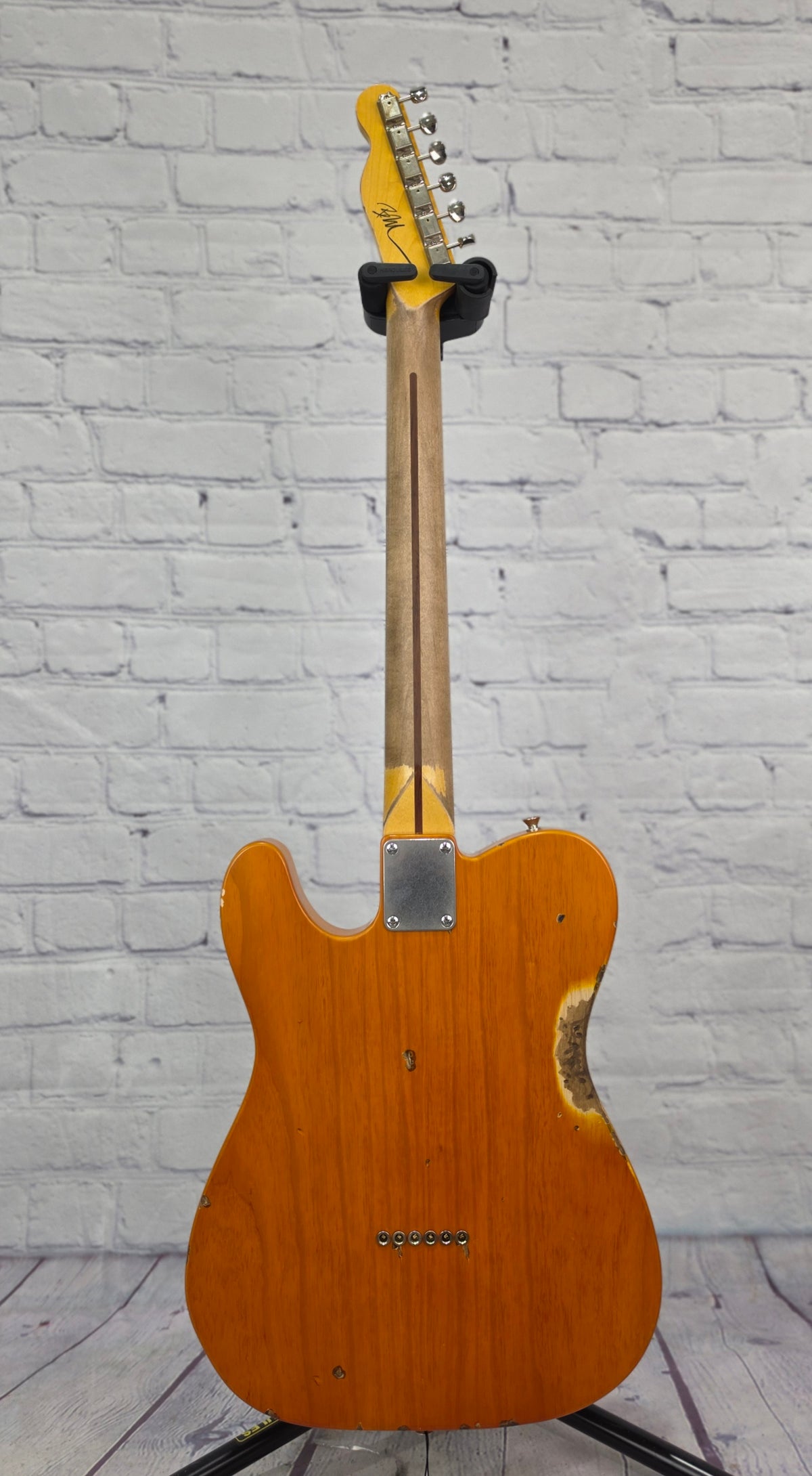 Nash Guitars T52 6 String Electric Guitar Vintage Amber Medium Aging