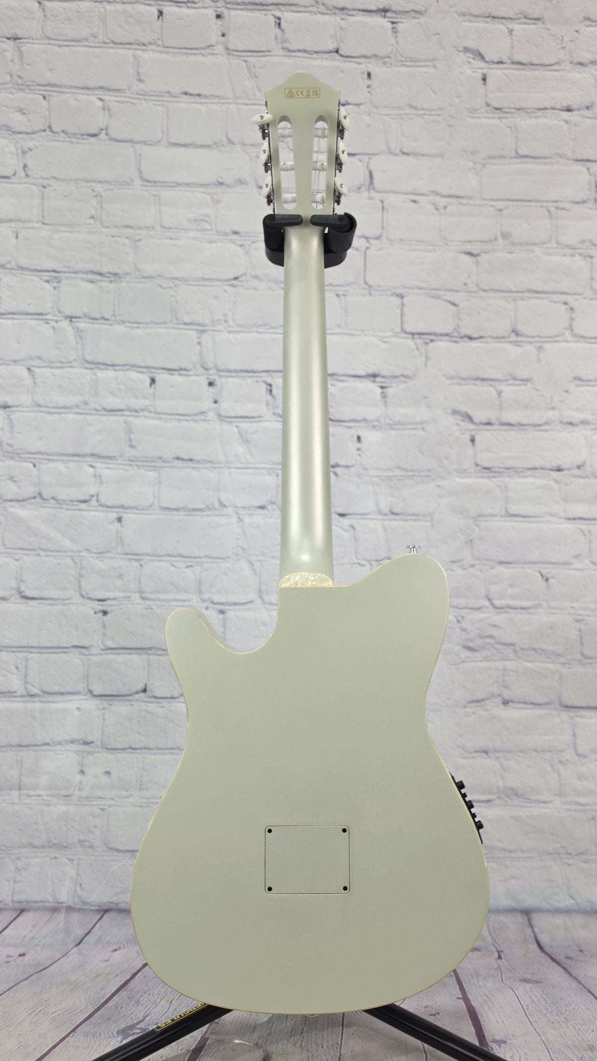 Ibanez TOD10N SMF Tim Henson Nylon String Acoustic Guitar Silver Metallic Flat