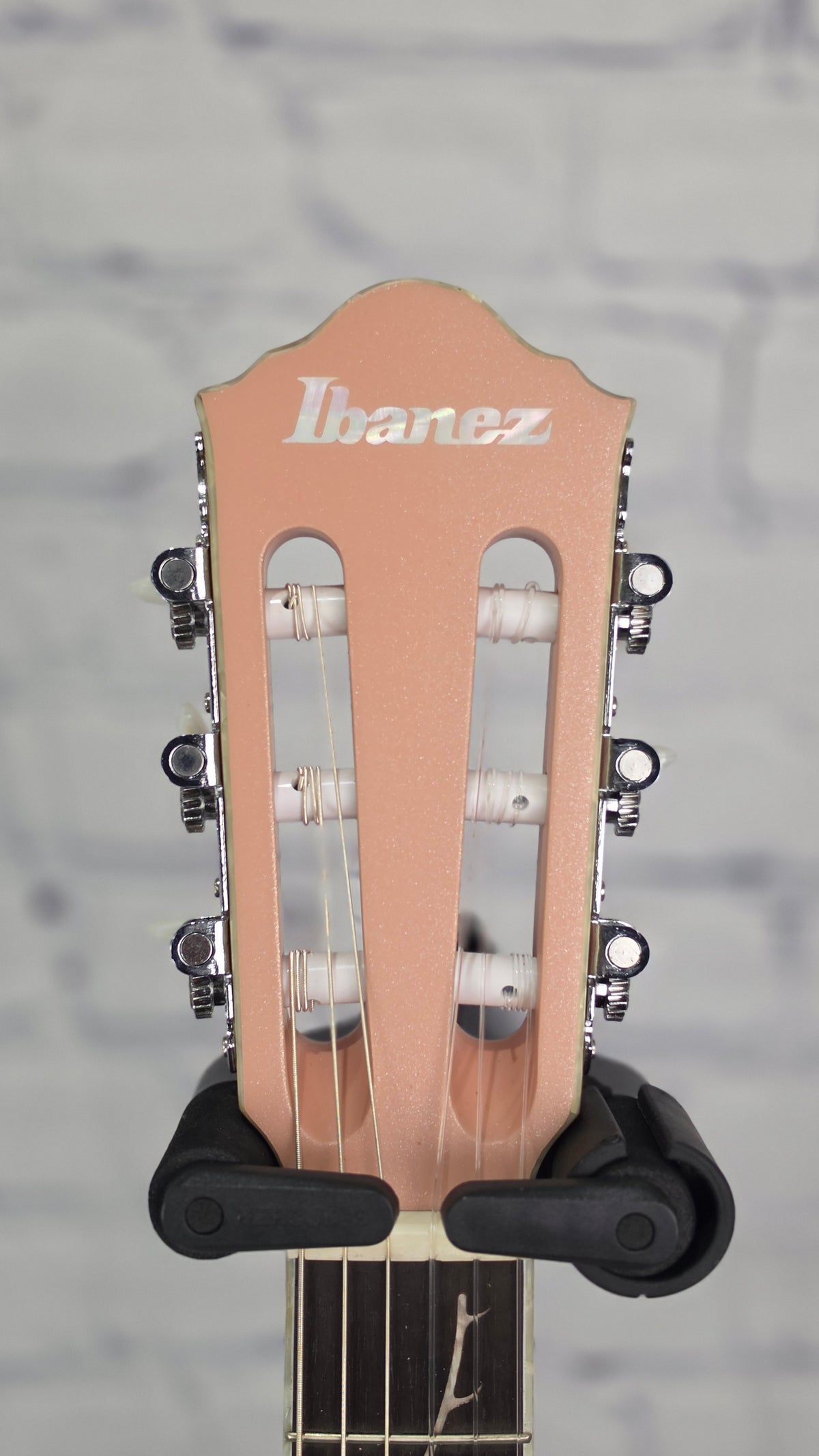 Ibanez TOD10N PAF Tim Henson Nylon String Acoustic Guitar Pearl Pink Flat