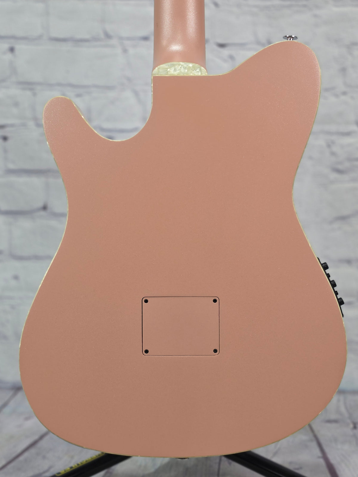 Ibanez TOD10N PAF Tim Henson Nylon String Acoustic Guitar Pearl Pink Flat