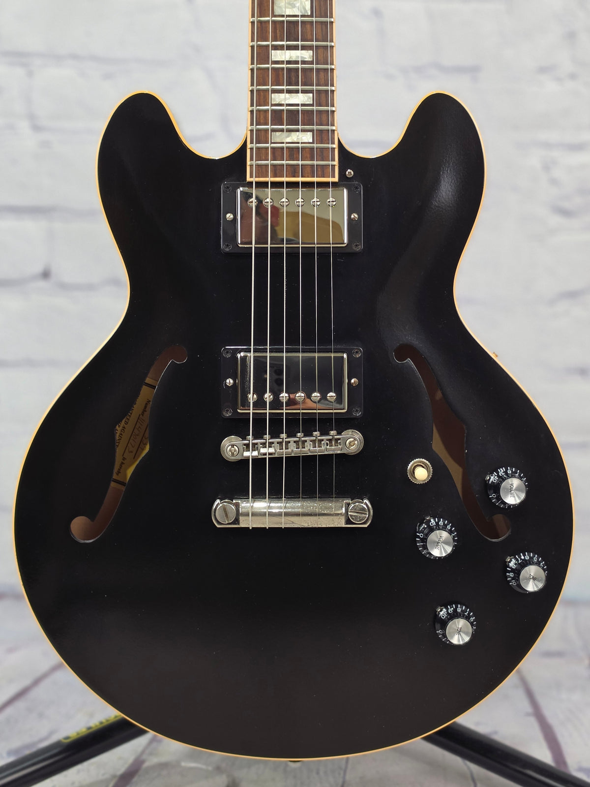 USED Gibson ES-339 Semi-Hollow 6 String Electric Guitar Trans Black 2019