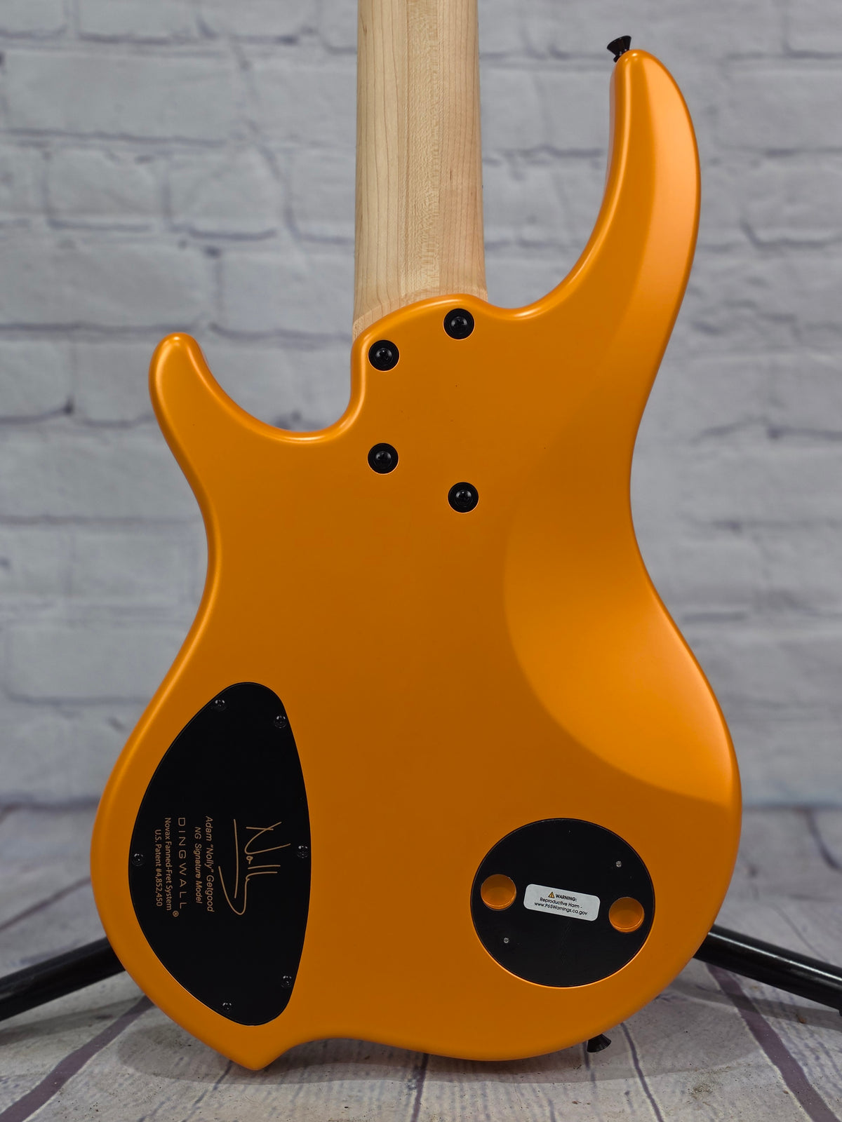 Dingwall Guitars NG3 LO Nolly 5 String Bass Guitar Lambo Orange