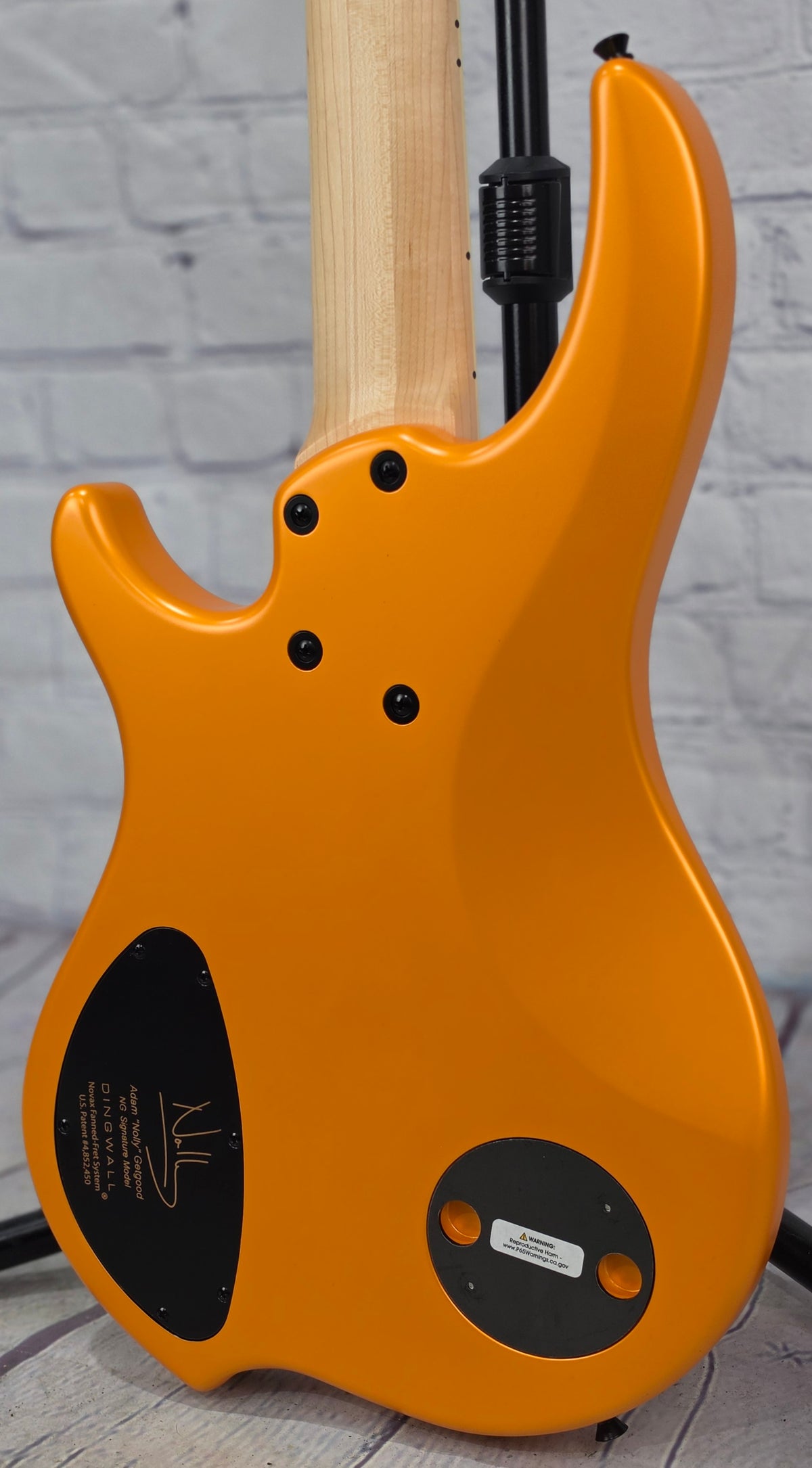 Dingwall Guitars NG3 LO Nolly 5 String Bass Guitar Lambo Orange