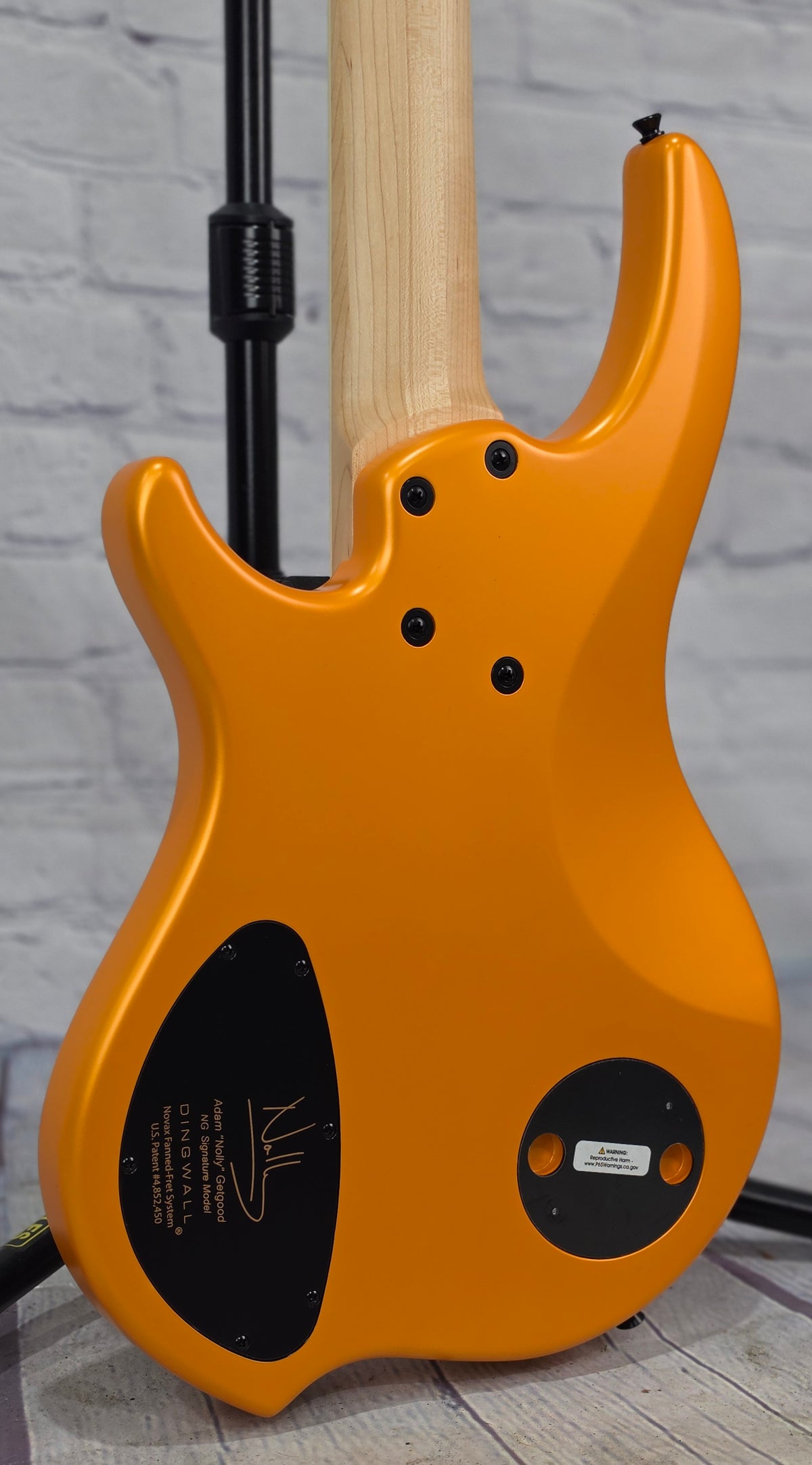 Dingwall Guitars NG3 LO Nolly 5 String Bass Guitar Lambo Orange
