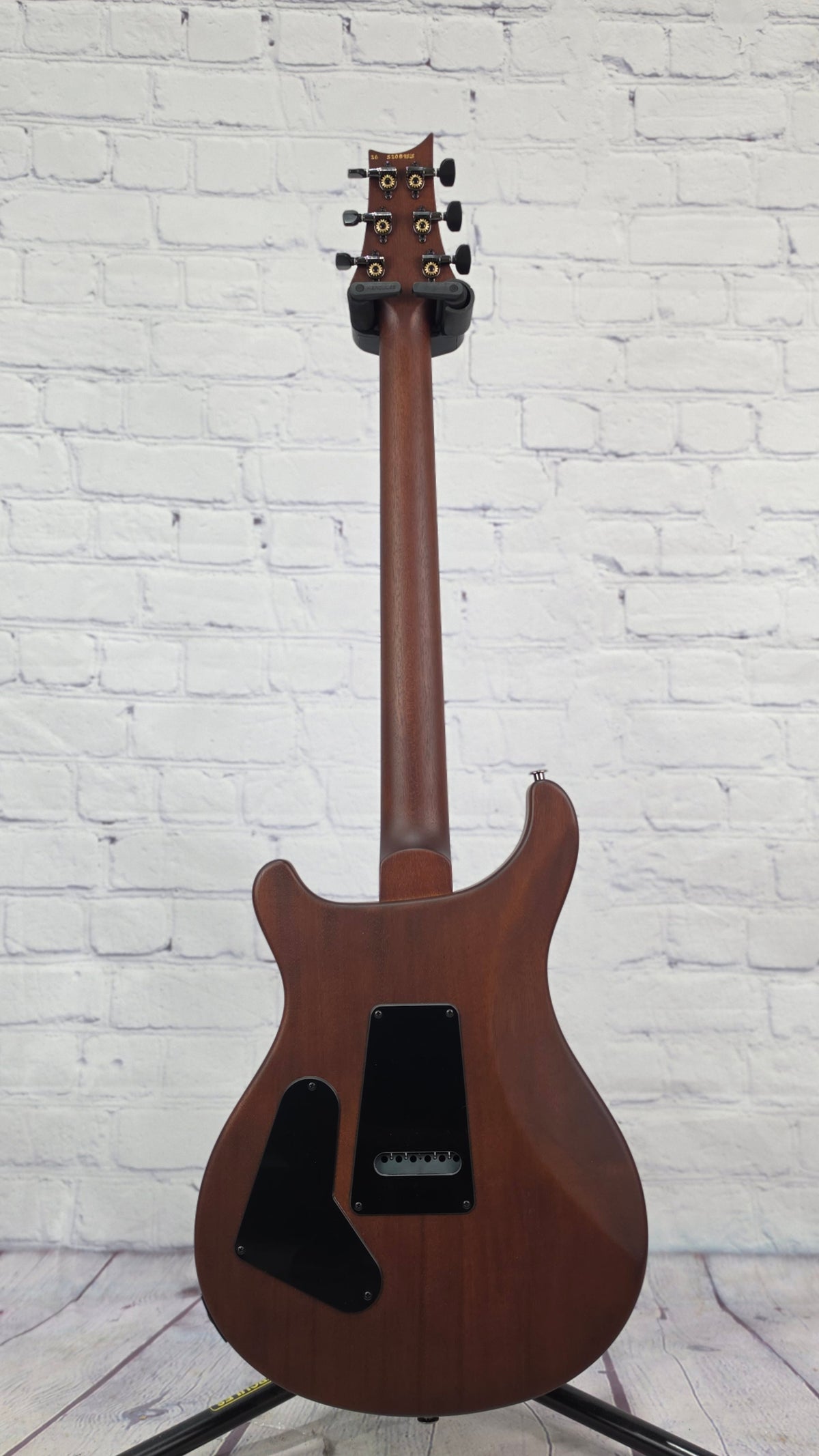 Paul Reed Smith PRS Guitars S2 Custom 24-08 Limited Edition Poplar Burl 6 String Electric Guitar Black Gold Burst