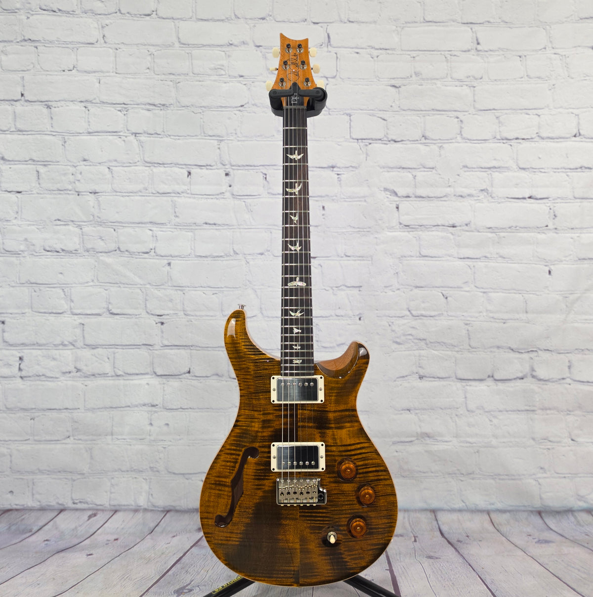 Paul Reed Smith PRS Guitars DGT David Grissom Semi-Hollow 6 String Electric Guitar Tiger Eye