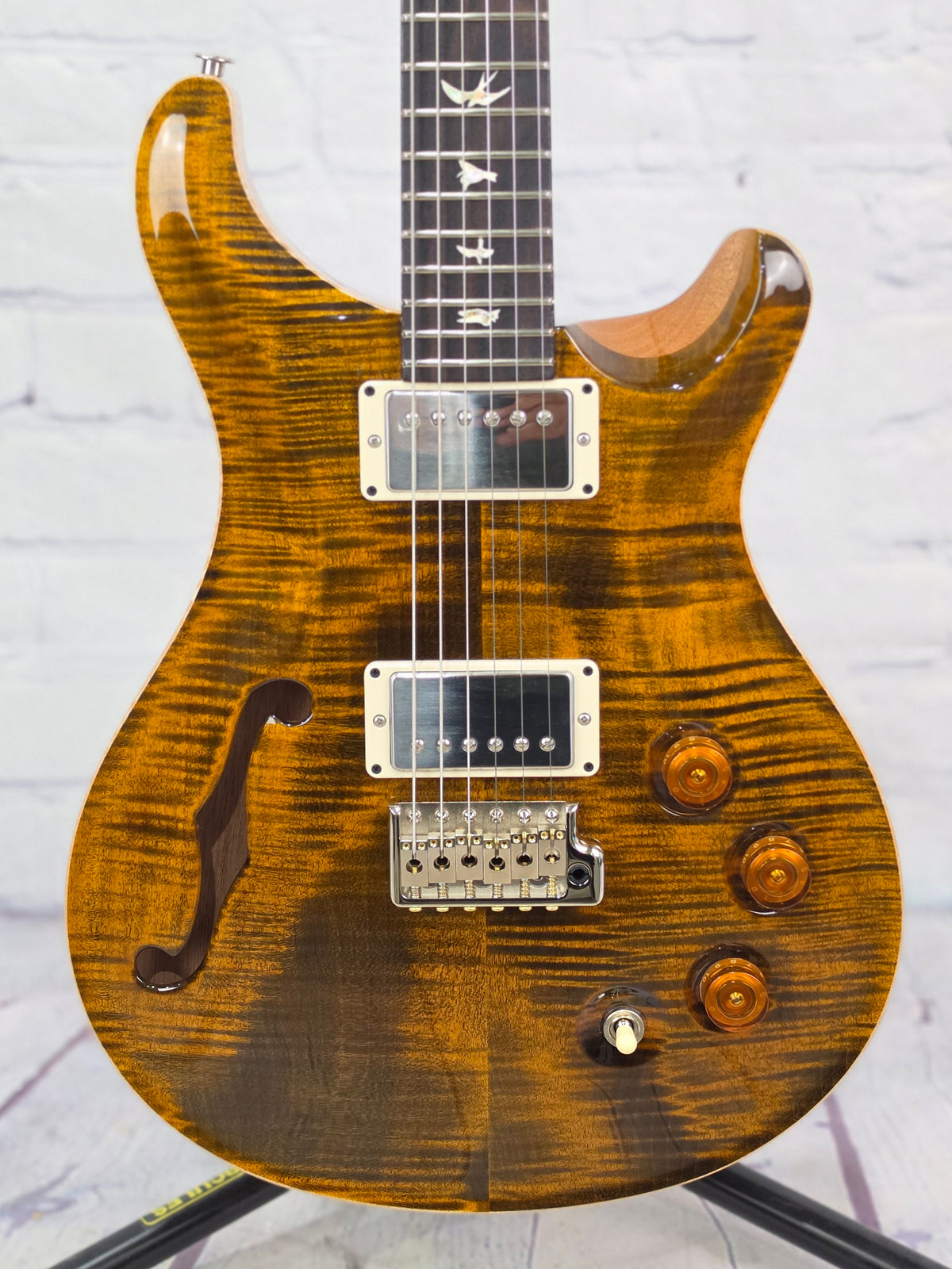 Paul Reed Smith PRS Guitars DGT David Grissom Semi-Hollow 6 String Electric Guitar Tiger Eye