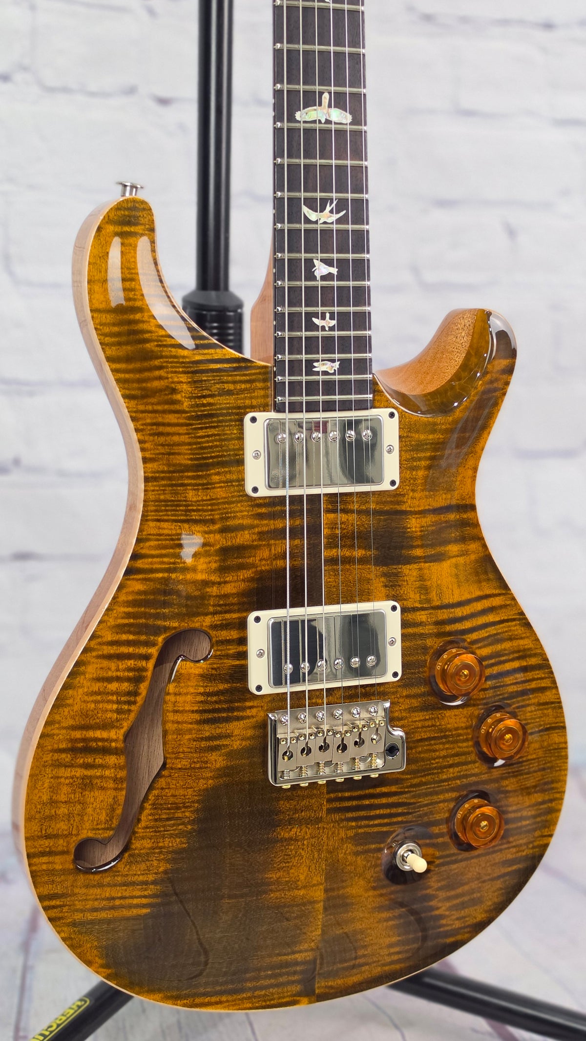 Paul Reed Smith PRS Guitars DGT David Grissom Semi-Hollow 6 String Electric Guitar Tiger Eye