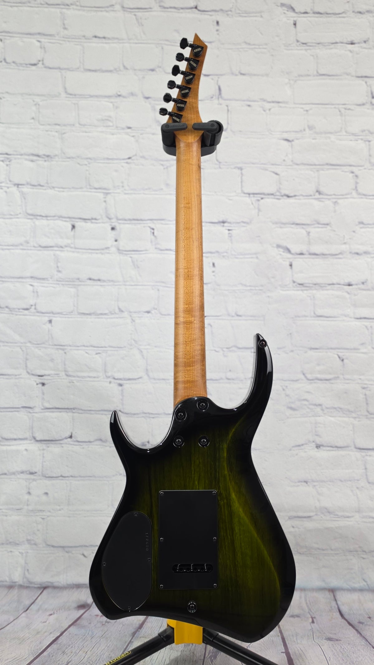 USED Kiesel Kyber 6 String Electric Guitar Moss Green Smokeburst