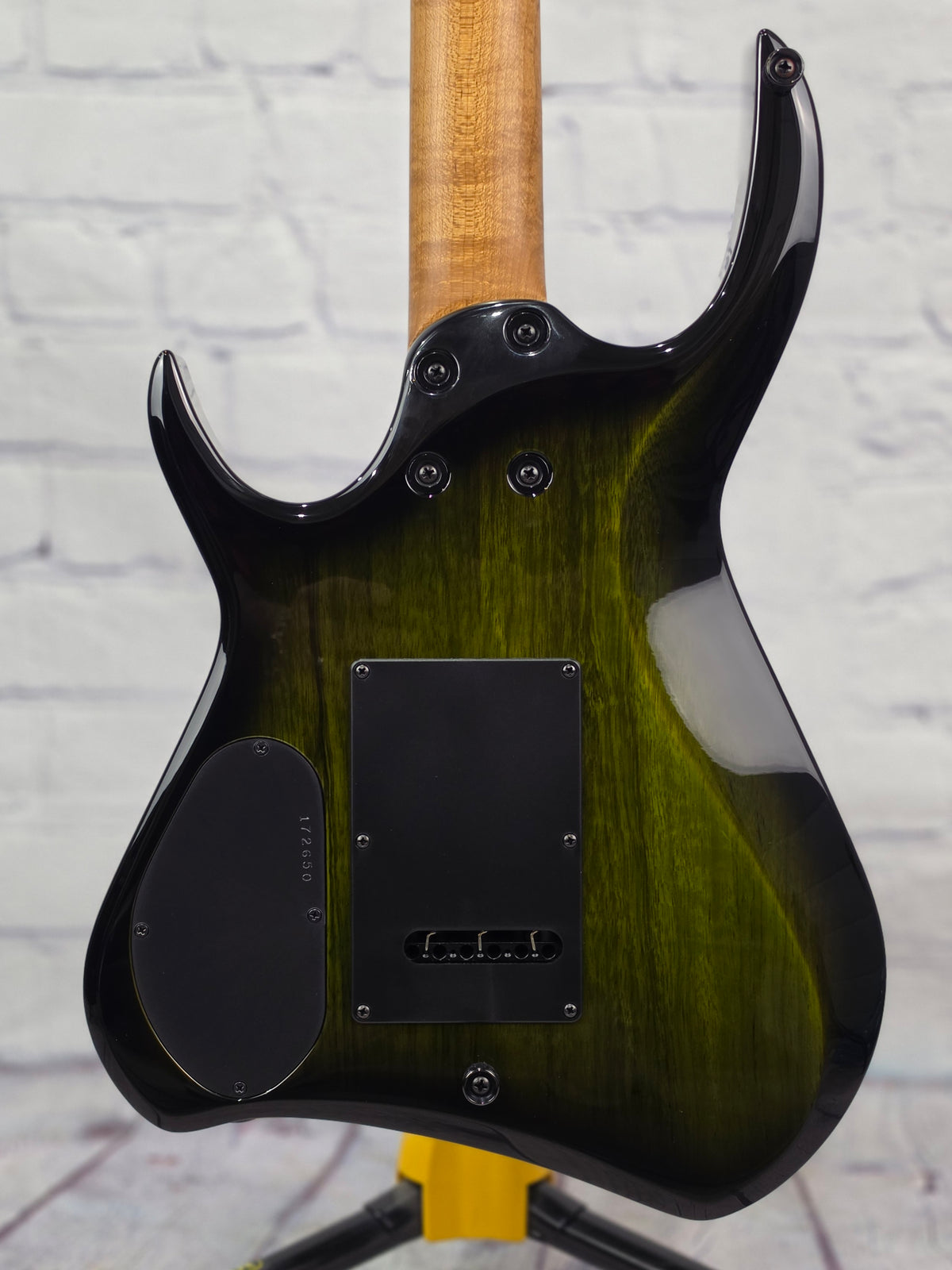 USED Kiesel Kyber 6 String Electric Guitar Moss Green Smokeburst