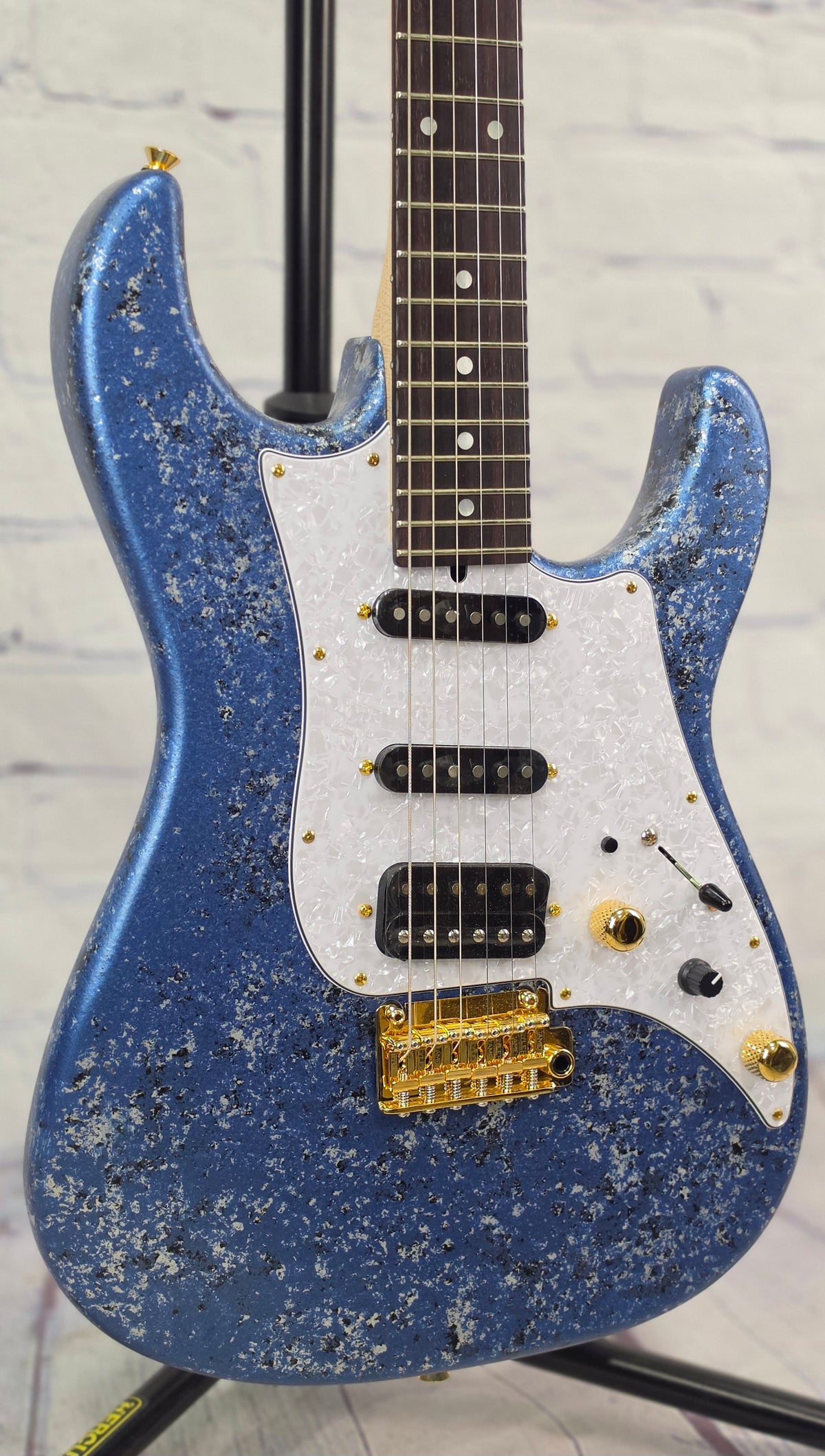 USED James Tyler JTG Mk I 6 String Electric Guitar Blue Milky Way