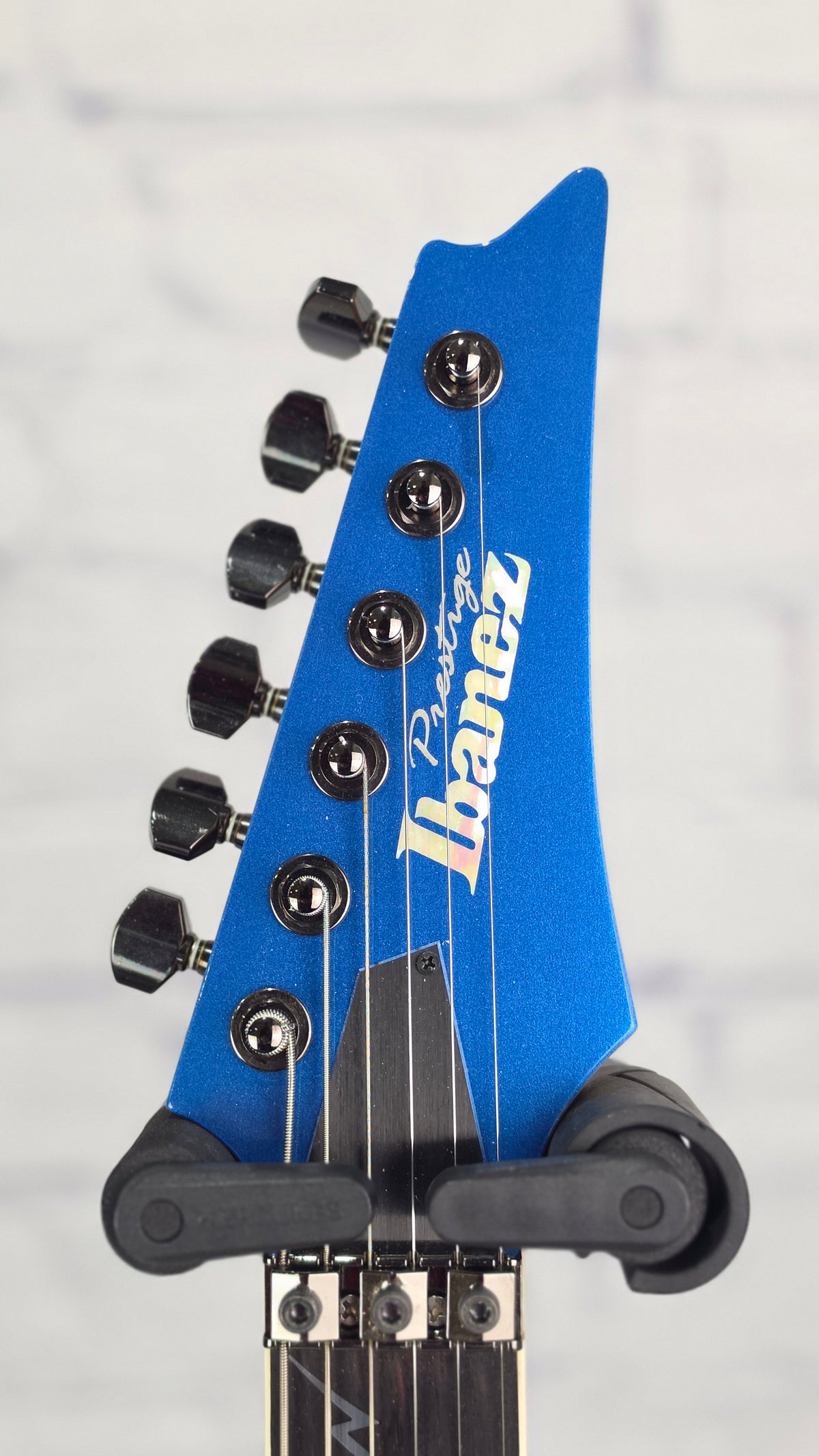 USED Ibanez Prestige RG3570Z 6 String Electric Guitar Laser Blue