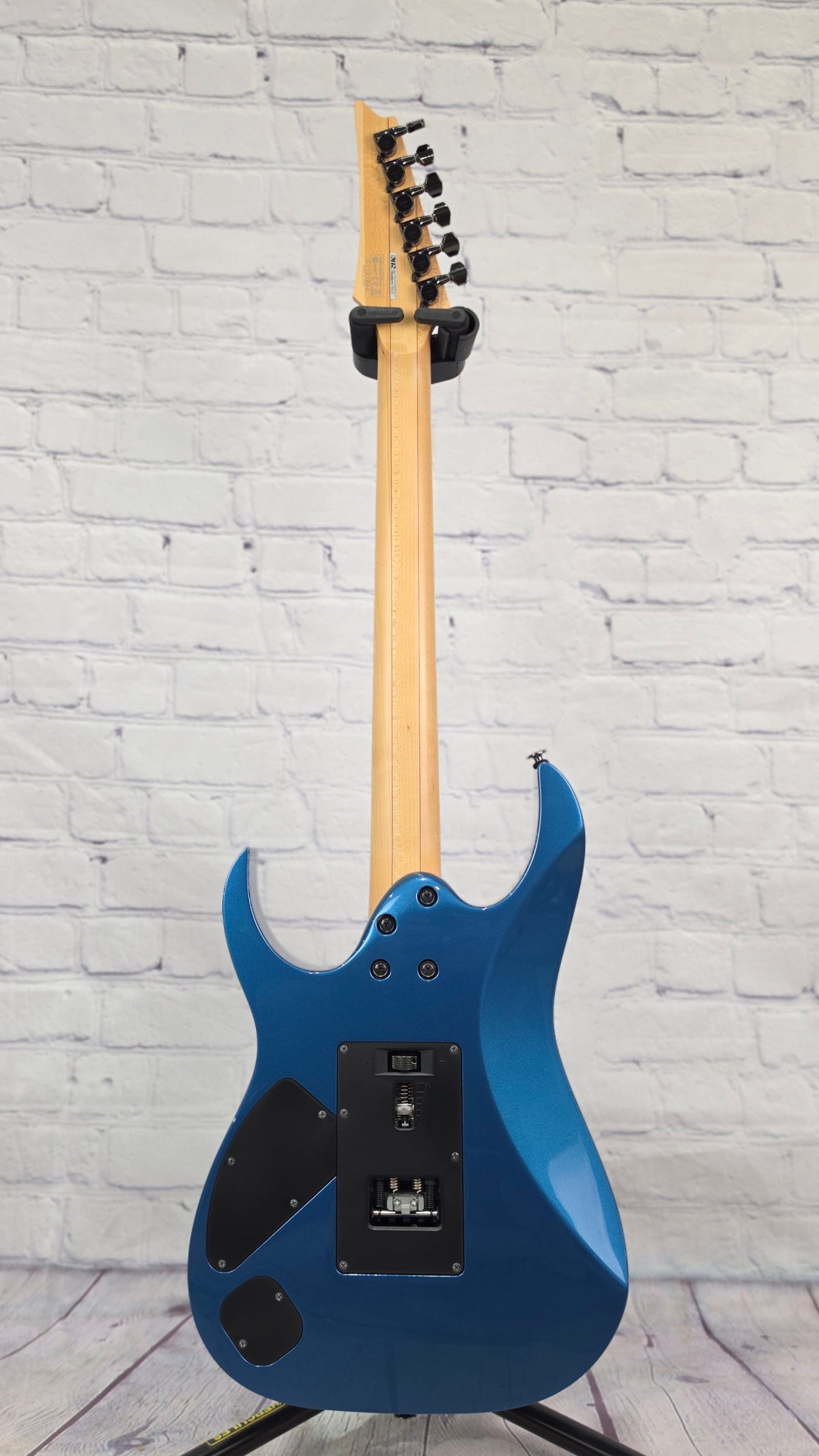 USED Ibanez Prestige RG3570Z 6 String Electric Guitar Laser Blue