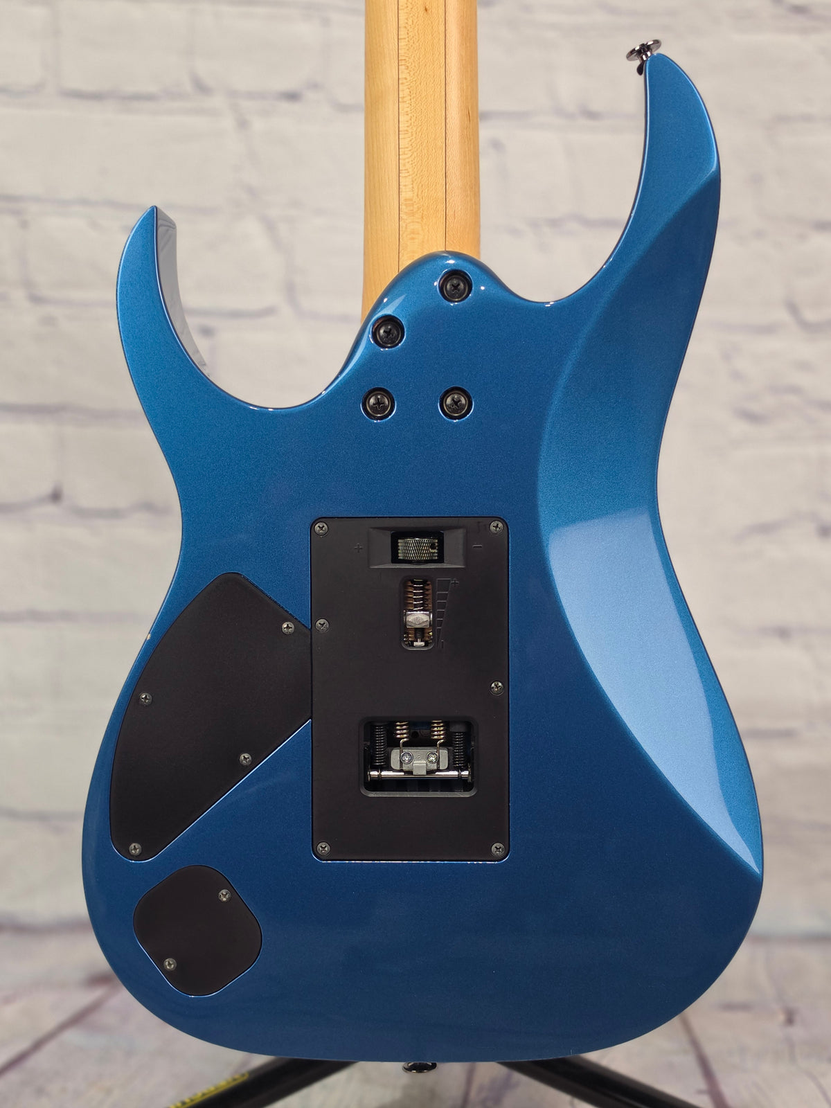USED Ibanez Prestige RG3570Z 6 String Electric Guitar Laser Blue