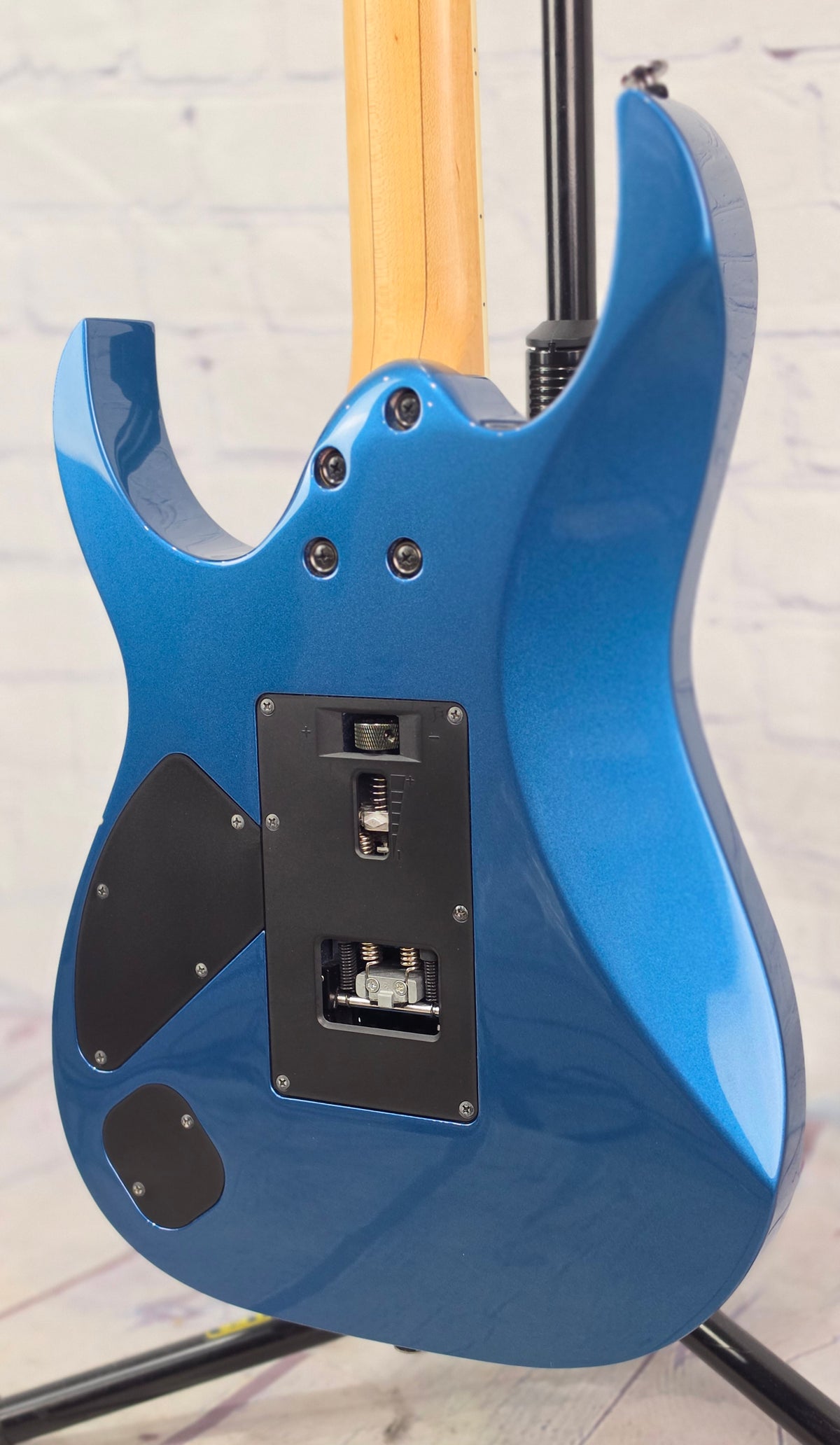 USED Ibanez Prestige RG3570Z 6 String Electric Guitar Laser Blue