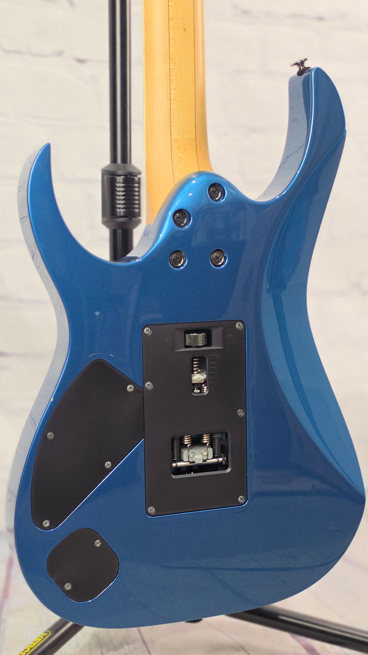 USED Ibanez Prestige RG3570Z 6 String Electric Guitar Laser Blue