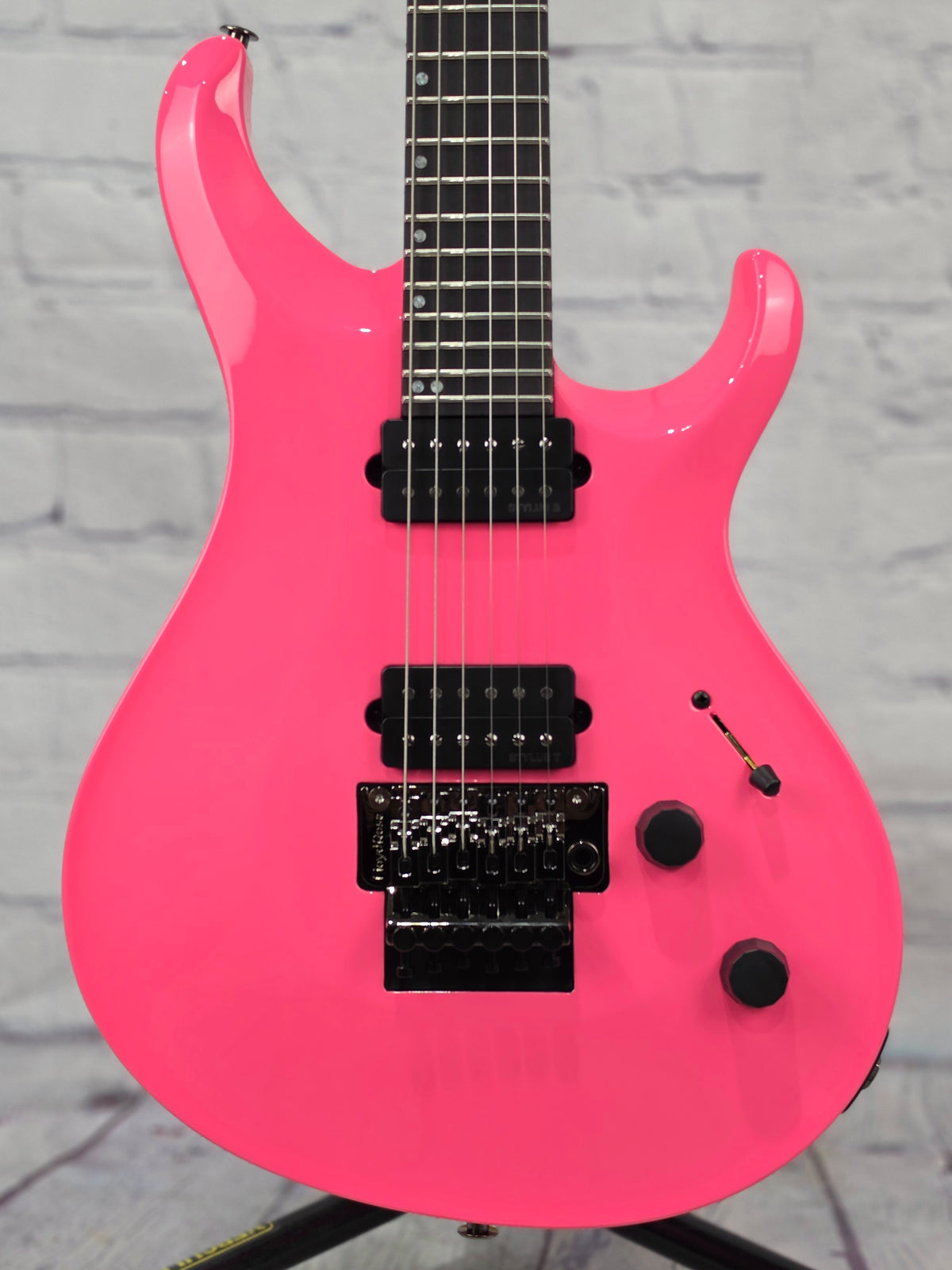Paul Reed Smith PRS Guitars Tekton Floyd 6 String Electric Guitar Hot Pink