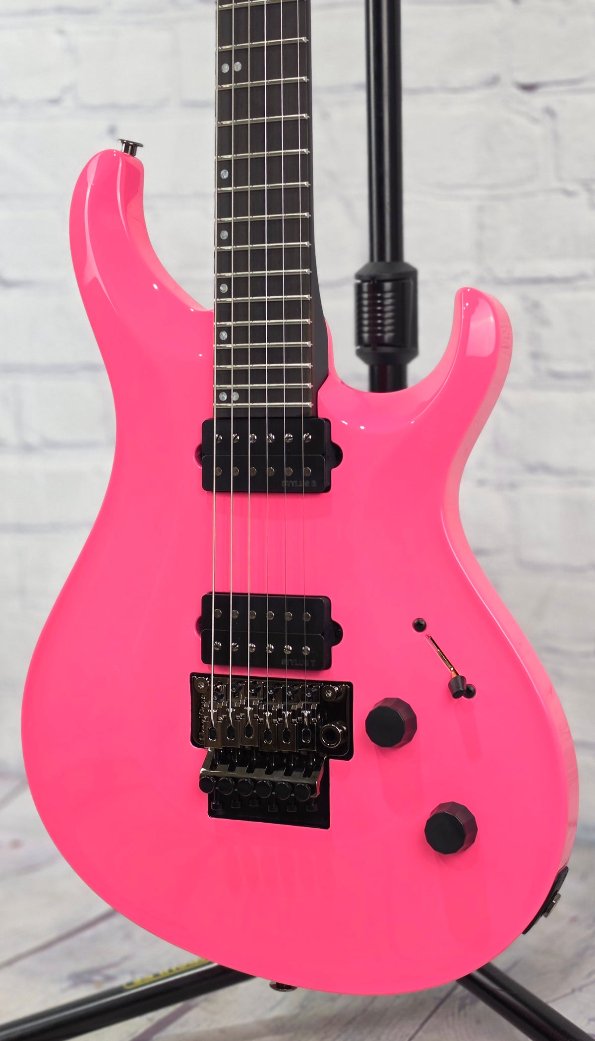 Paul Reed Smith PRS Guitars Tekton Floyd 6 String Electric Guitar Hot Pink