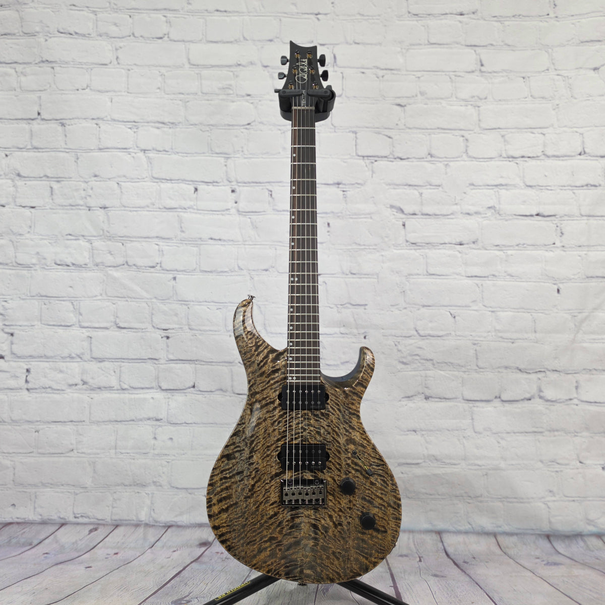 Paul Reed Smith PRS Guitars Tekton 6 String Electric Guitars Black Tourmaline