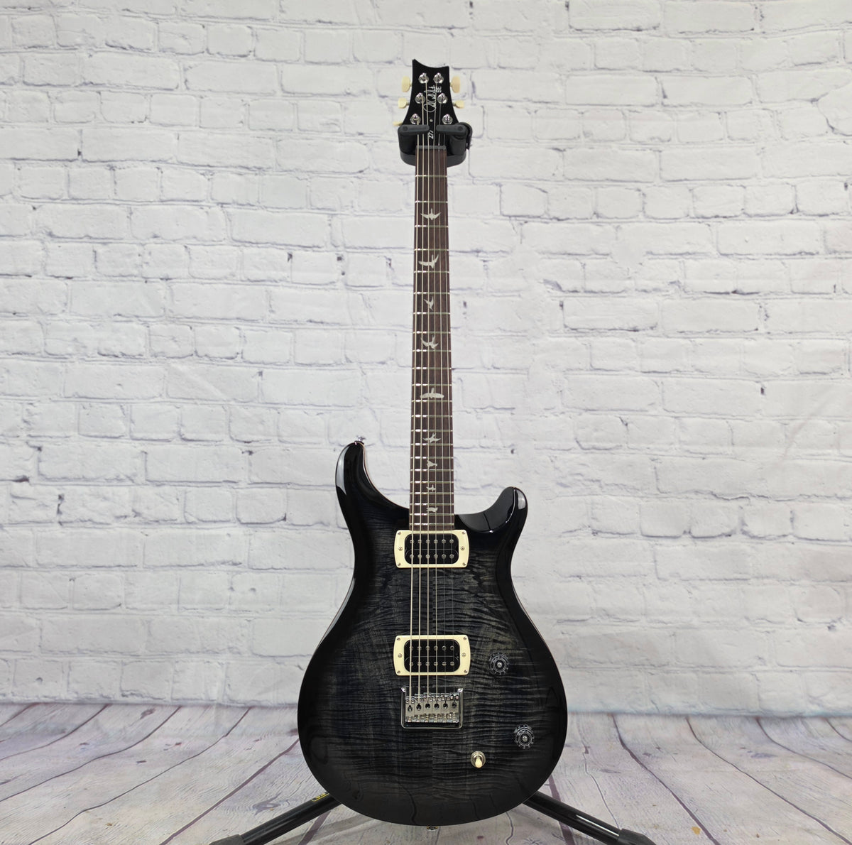 Paul Reed Smith PRS Guitars SE 277 Baritone 27.7" 6 String Electric Guitar Charcoal Burst