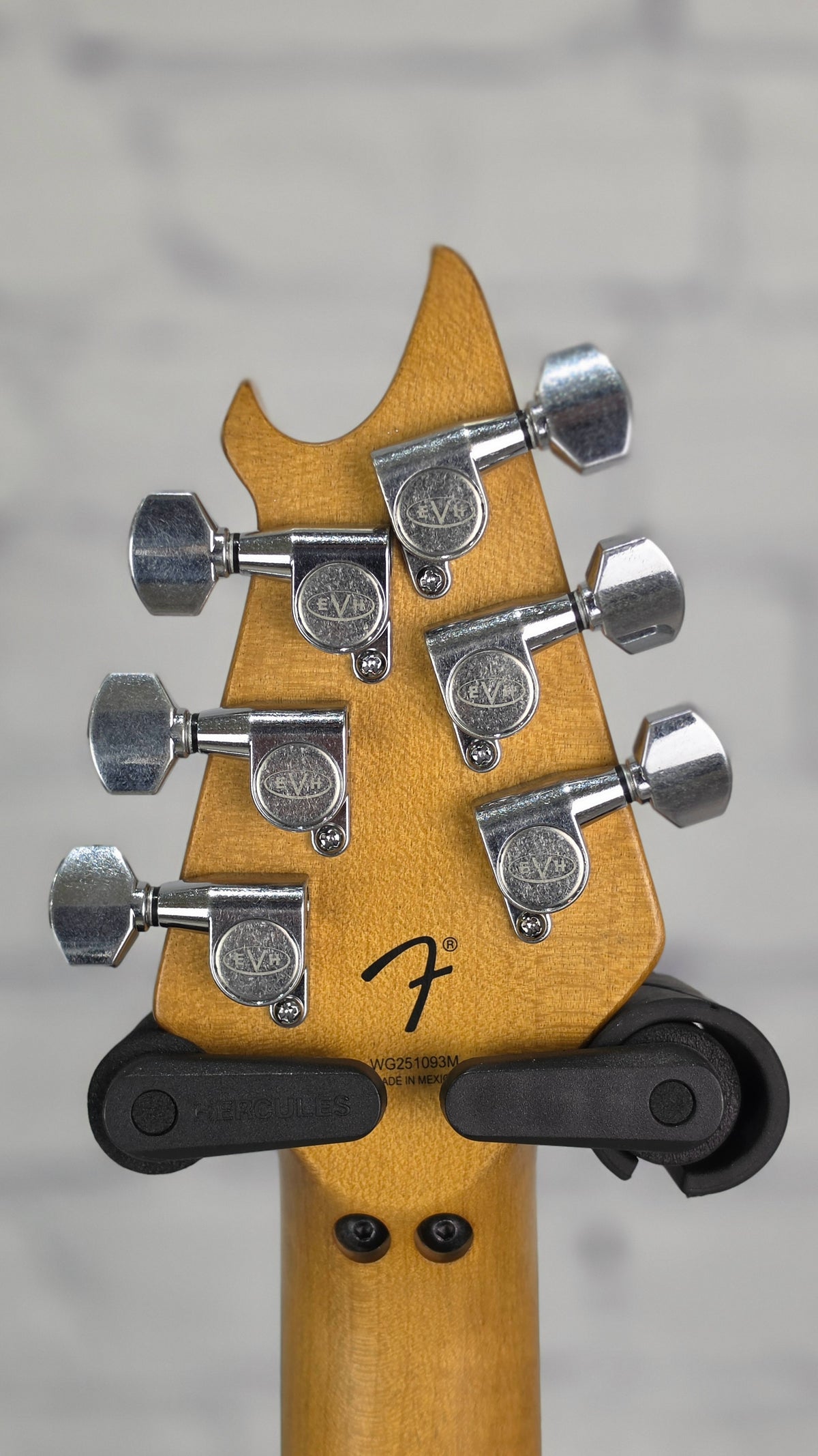 EVH Guitars Limited Edition Wolfgang Special Striped Series 2015 Tour 6 String Electric Guitar Distressed Ivory