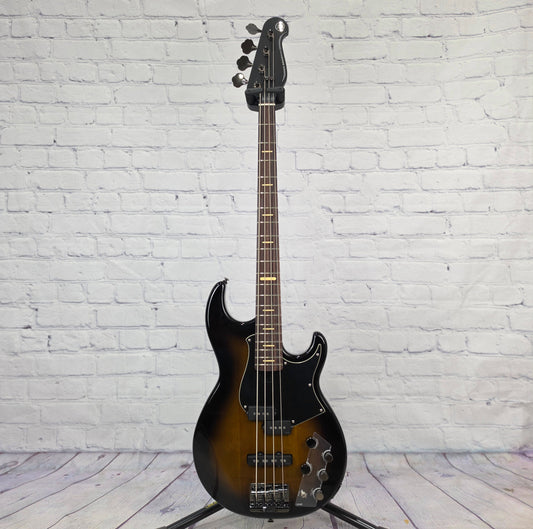 Yamaha BB734A DCS 4 String Bass Guitar Dark Coffee Sunburst