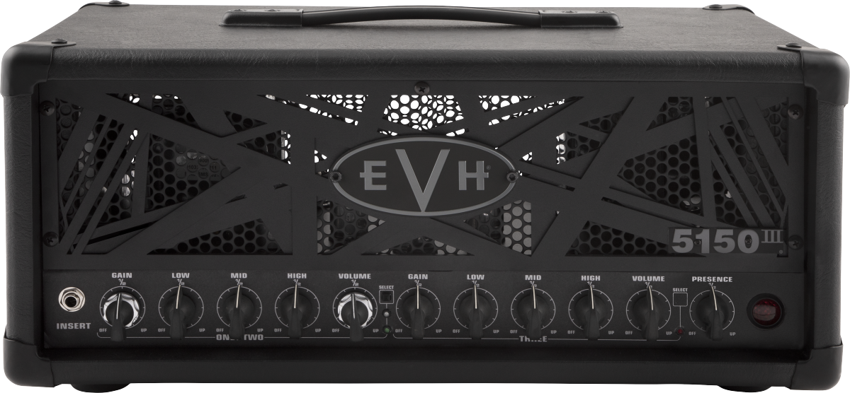 EVH Guitars 5150III 50S 6L6 50w Guitar Amplifier Head Black