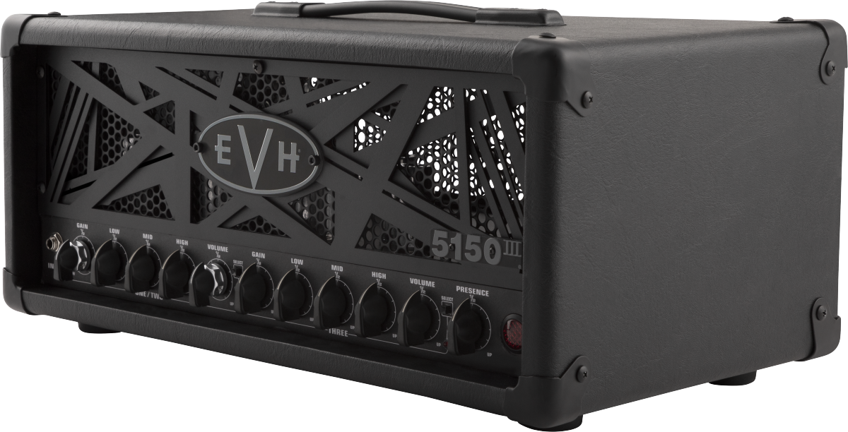 EVH Guitars 5150III 50S 6L6 50w Guitar Amplifier Head Black