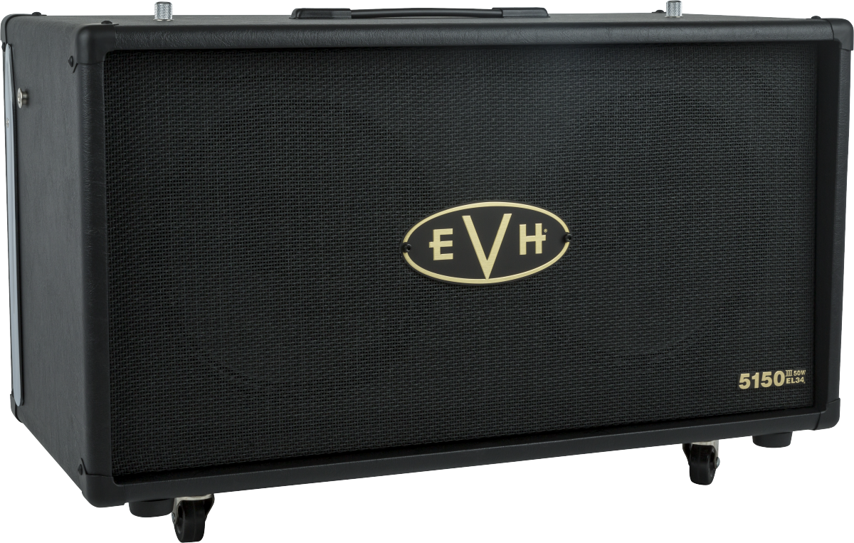 EVH Guitars 5150III 212ST EL34 50w Guitar Amplifier Cabinet Black