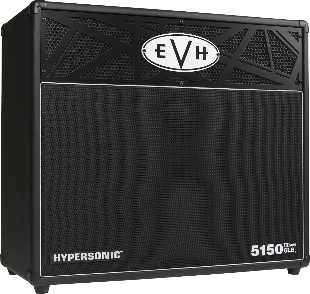 EVH Guitars 5150III Hypersonic 6L6 1x12 Combo Guitar Amplifier w/Footswitch Black