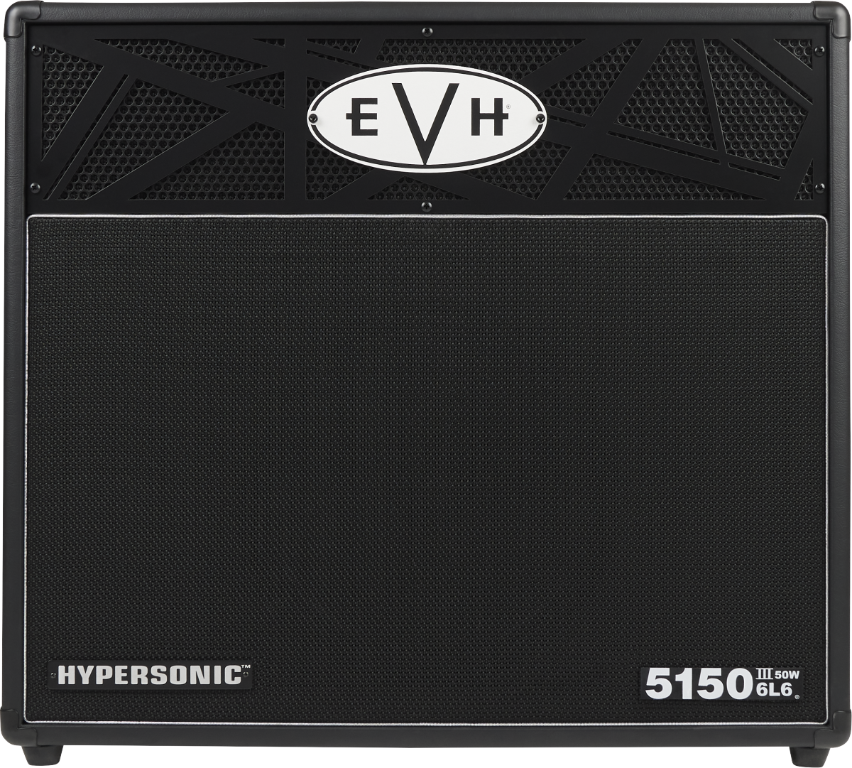 EVH Guitars 5150III Hypersonic 6L6 1x12 Combo Guitar Amplifier w/Footswitch Black