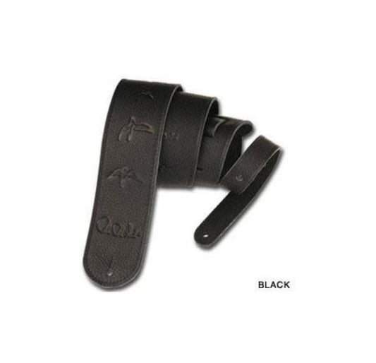 Paul Reed Smith PRS Leather Birds Strap Black