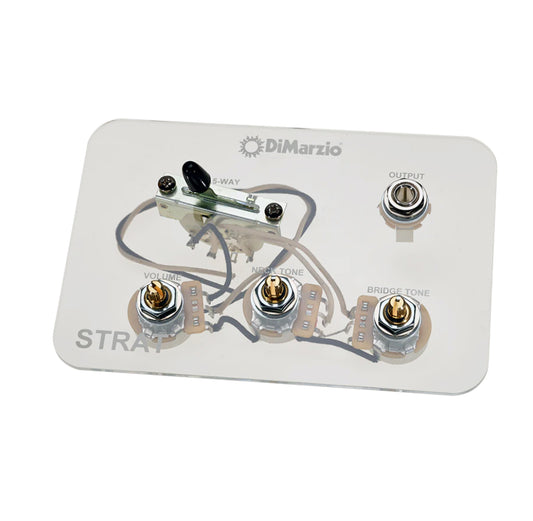 Dimarzio DiMarzio GW2114 HSS Strat® Wiring Harness with 5-Way Switch and 500k Volume Pot GW2114