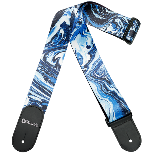 Dimarzio Steve Vai Standard Guitar Strap Blue Universe DD3140
