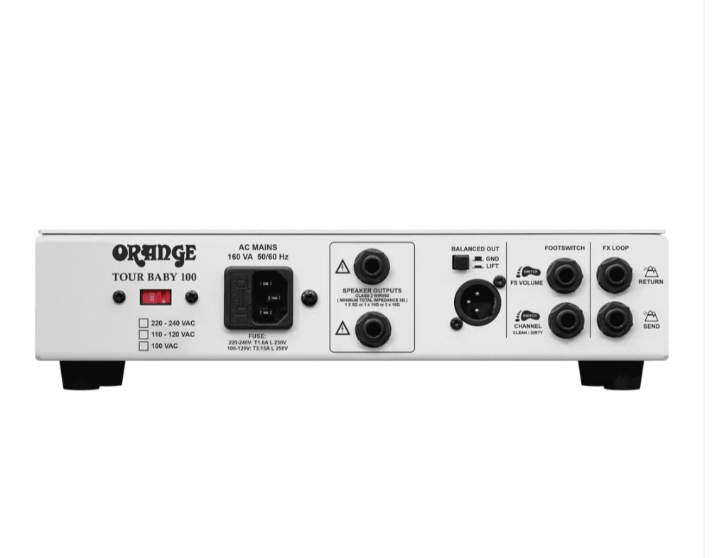 Orange Amplifiers Tour Baby 100w 2 Channel Amp