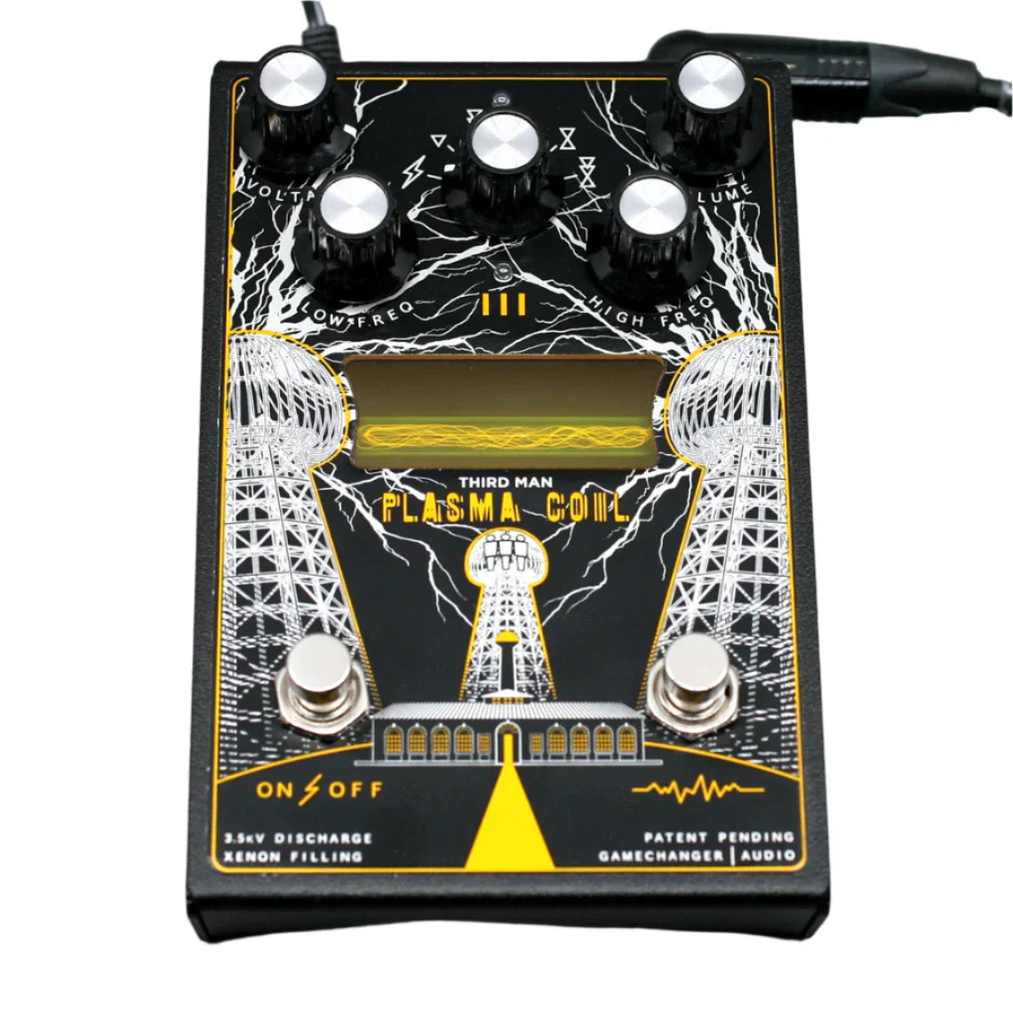 Third Man Hardware x Gamechanger Audio Plasma Coil High Voltage Distortion Pedal