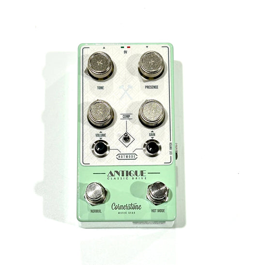 Cornerstone Music Gear Antique V3 Classic Drive Pedal Surf Green