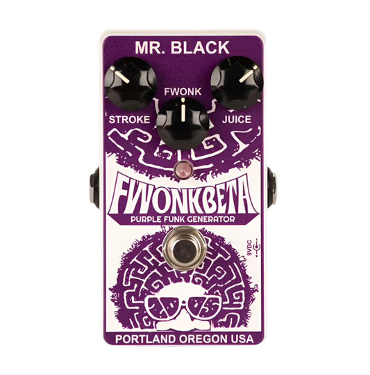Mr Black Pedals Fwonk Beta auto Wah filter pedal.