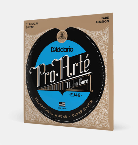 D'addario Pro-Arte Nylon Core Classical Guitar Strings (Hard Tension)