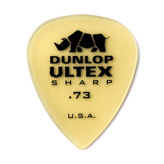 Dunlop Ultex Sharp 0.73mm Guitar Picks (6 Pack)