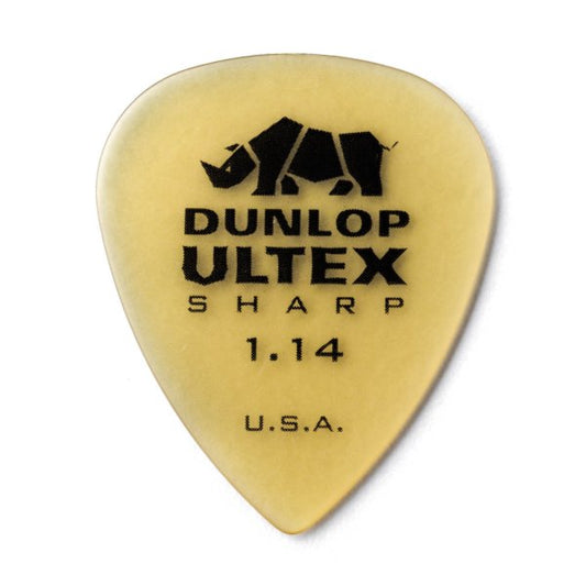 Dunlop Ultex Sharp 1.14mm Guitar Picks (6 Pack)