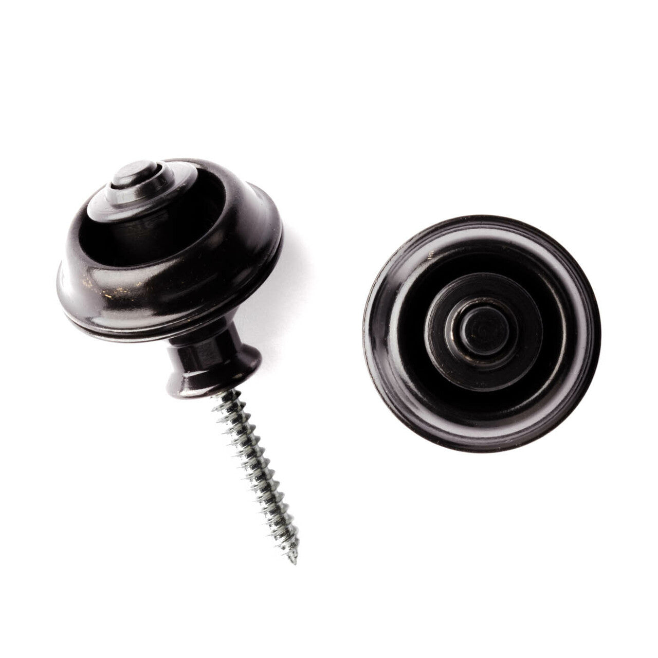 Dunlop STRAPLOK® Strap Locks Retainers Traditional (Black Oxide)