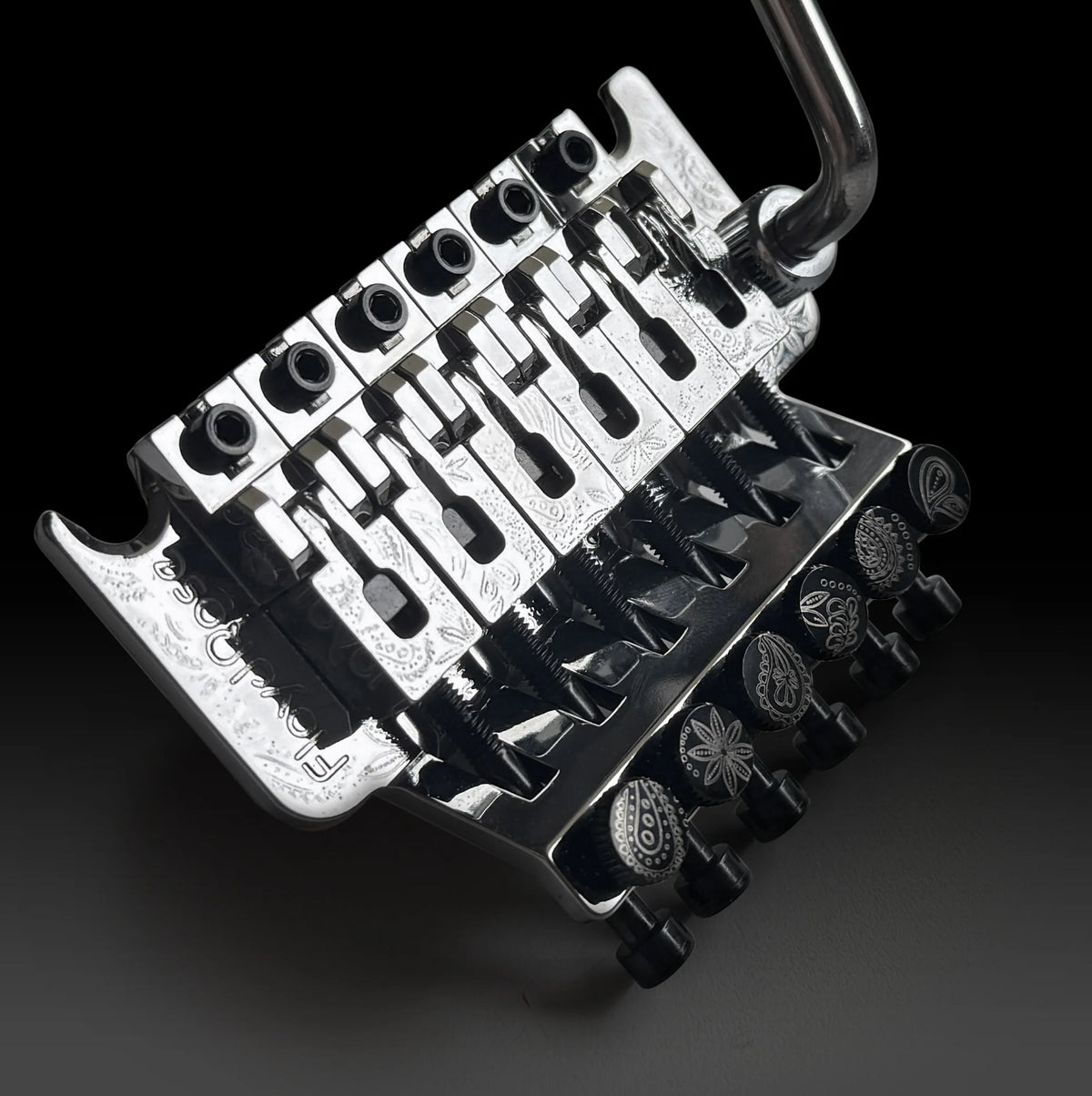Floyd Rose Original Tremolo Paisley Chrome FRT100-LE-PS USA