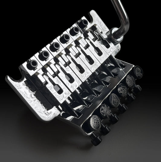 Floyd Rose Original Tremolo Paisley Chrome FRT100-LE-PS USA
