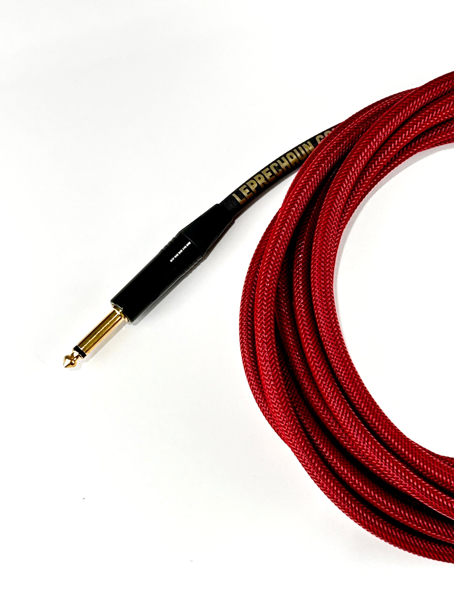Leprechaun Gold Instrument Cable (Red)