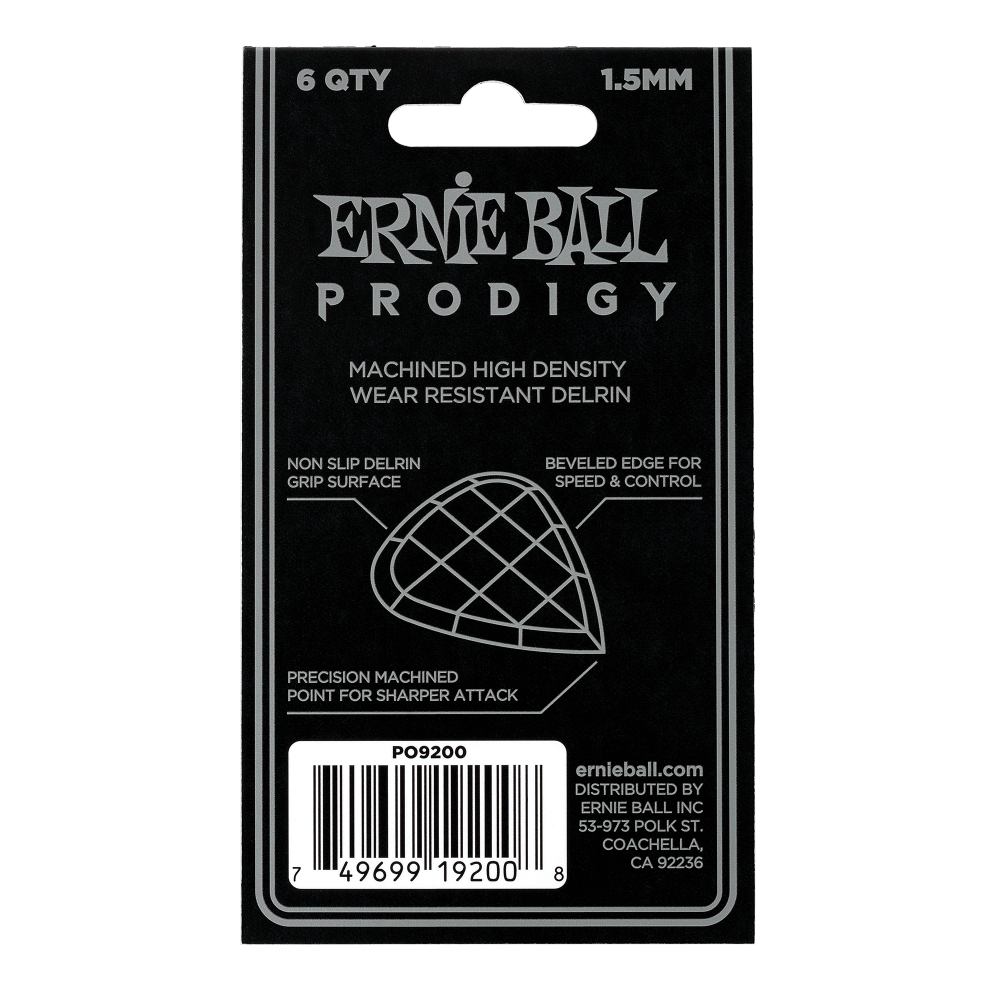Ernie Ball Prodigy Mini Guitar Picks Jazz III