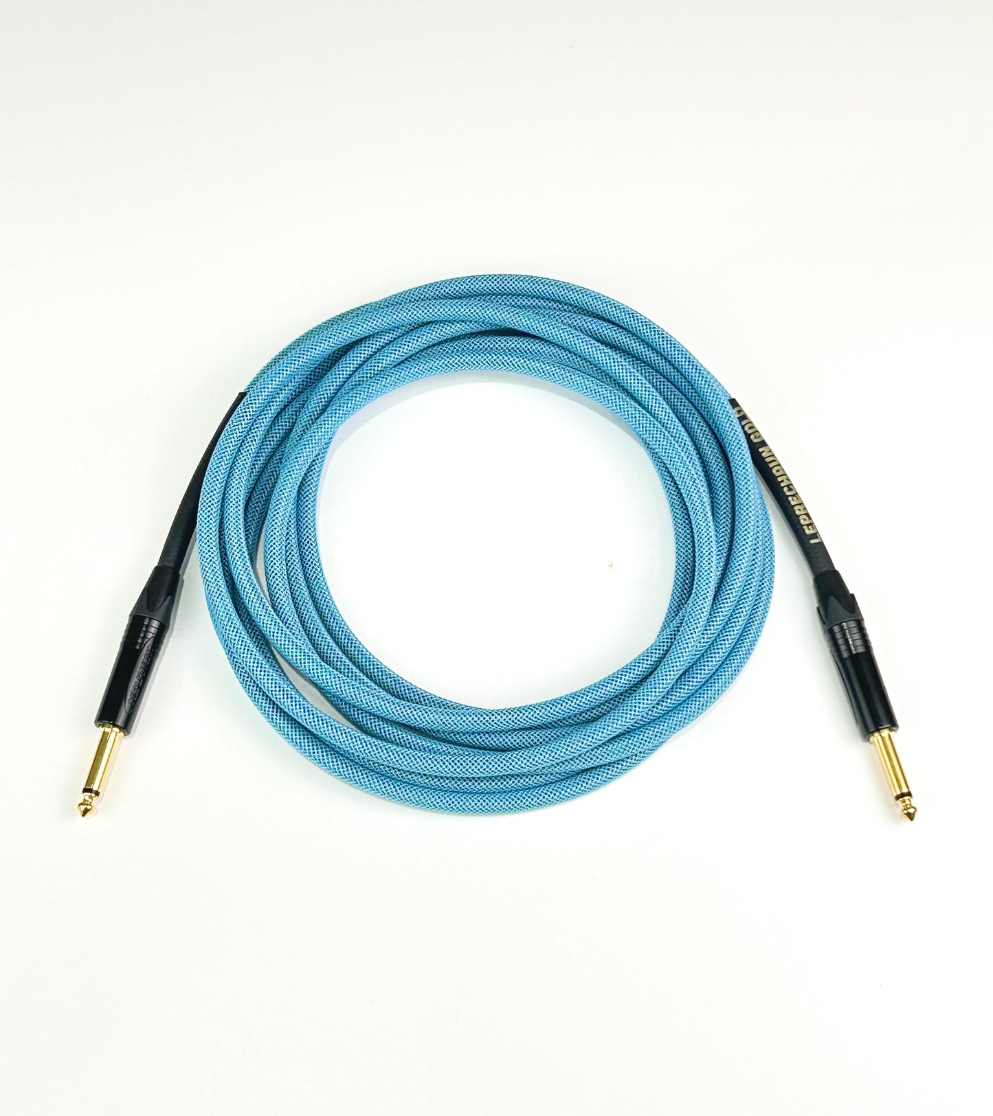 Leprechaun Gold Instrument Cable (Baby Blues)