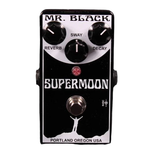 Mr Black Pedals Super Moon Reverb guitar effect.